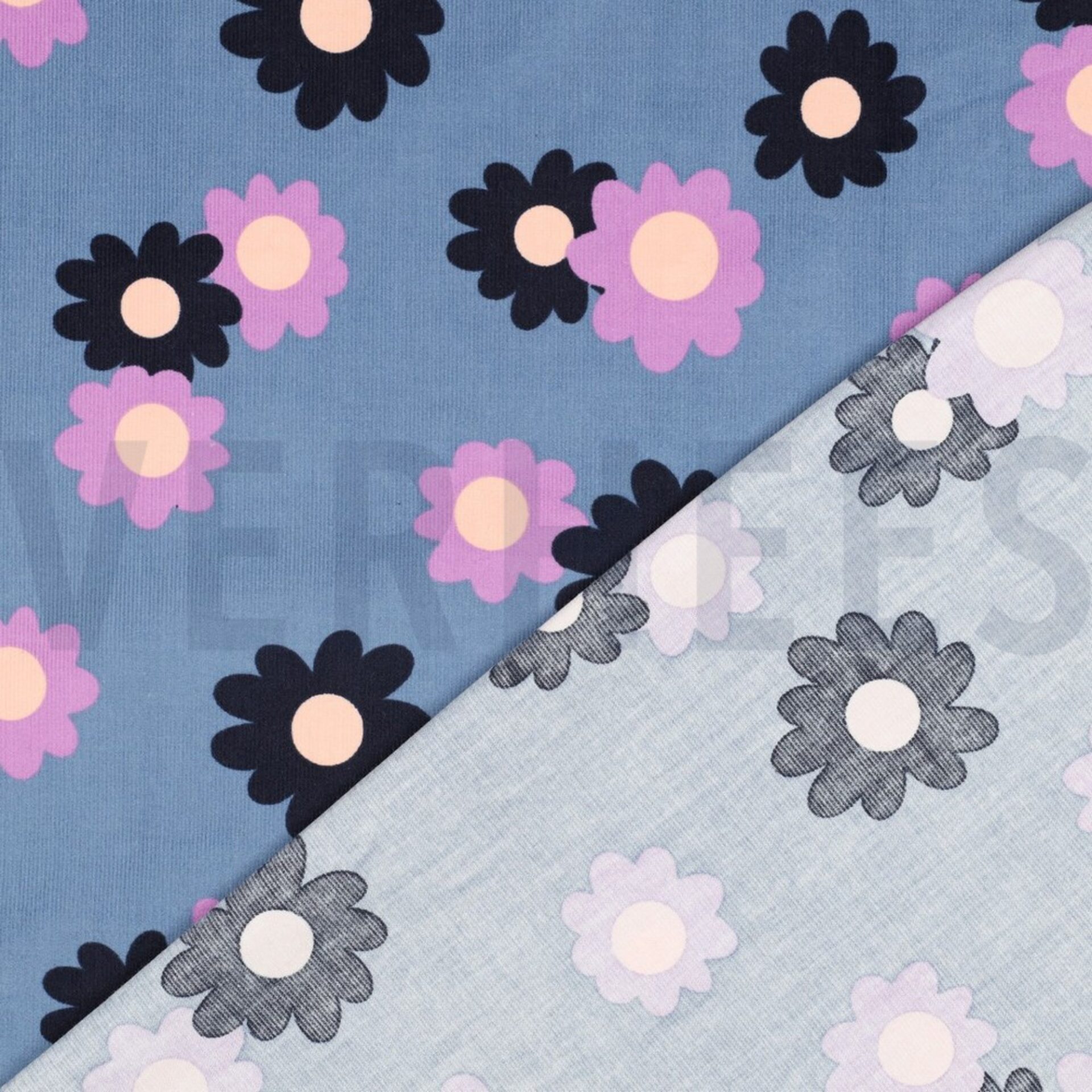 Babycord Flowers jeans 04073.005