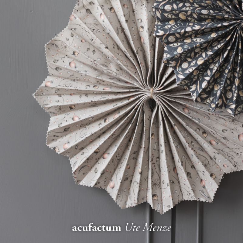 Baumwollstoff-Stoff 3523-845 Fruchtstände von Acufactum