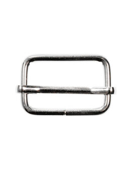 Leiterschnalle Metall (190267) 30mm silber