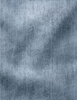 French Terry Denim rauchblau